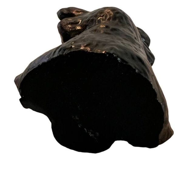 Vintage Black Bear Resin Googly Eyes Mini Figurine 2 1/2 Inches Tall - Picture 4 of 6